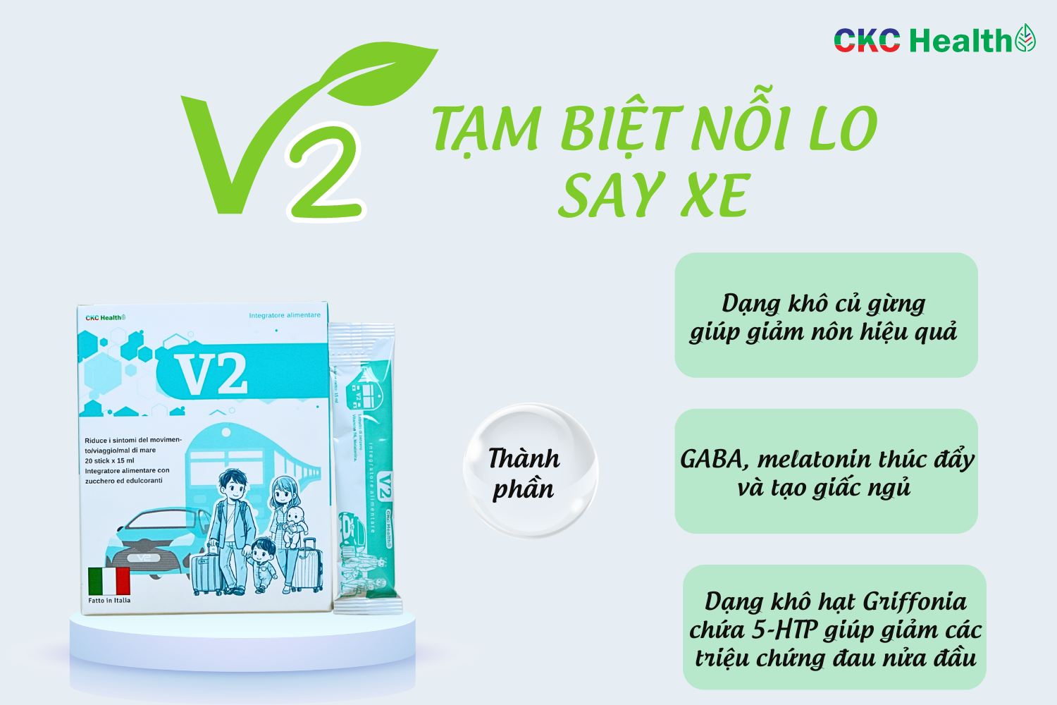 V2 - TẠM BIỆT NỖI LO SAY XE